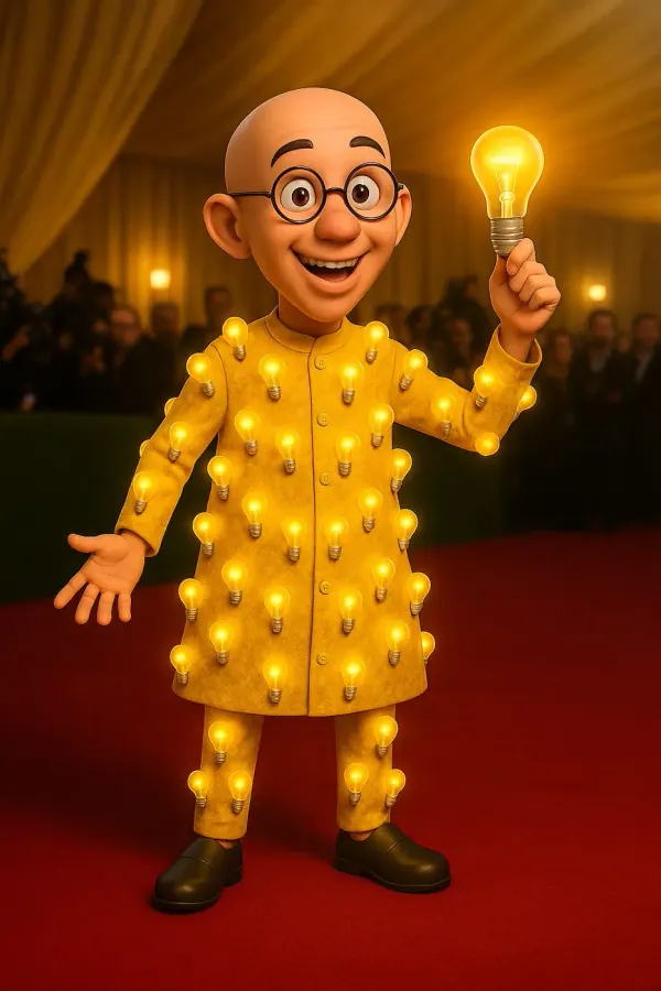 Met Gala, in bulbs