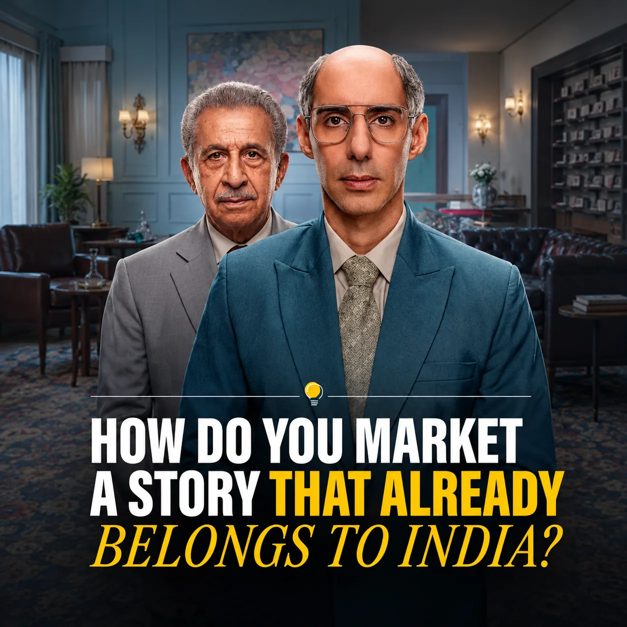 Poster: How do you market a story that already belongs to India?