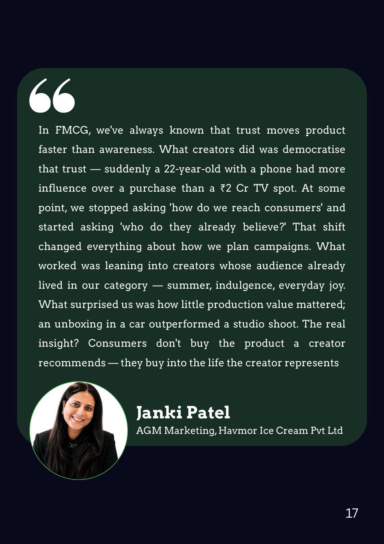 The Parasocial Marketing Whitepaper, page 17