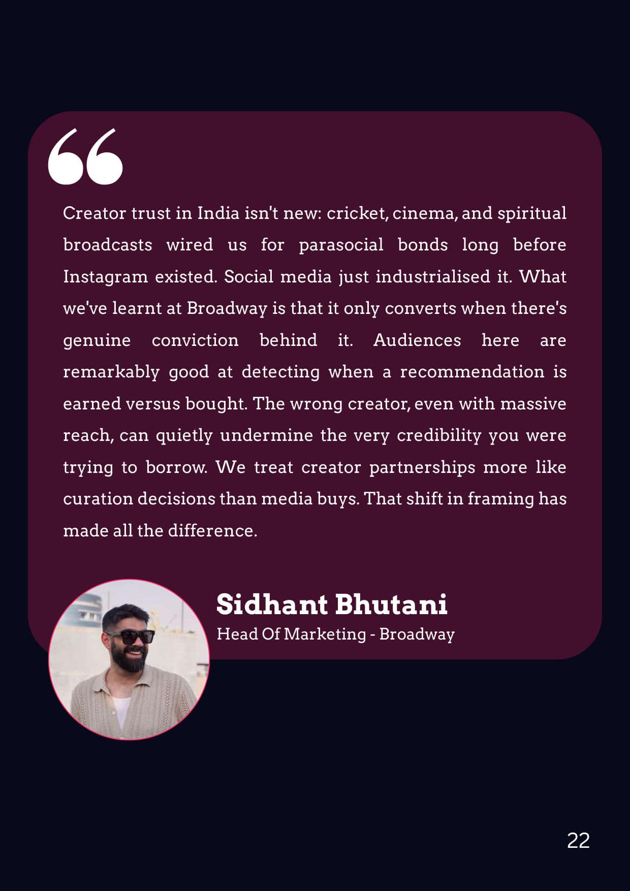 The Parasocial Marketing Whitepaper, page 22