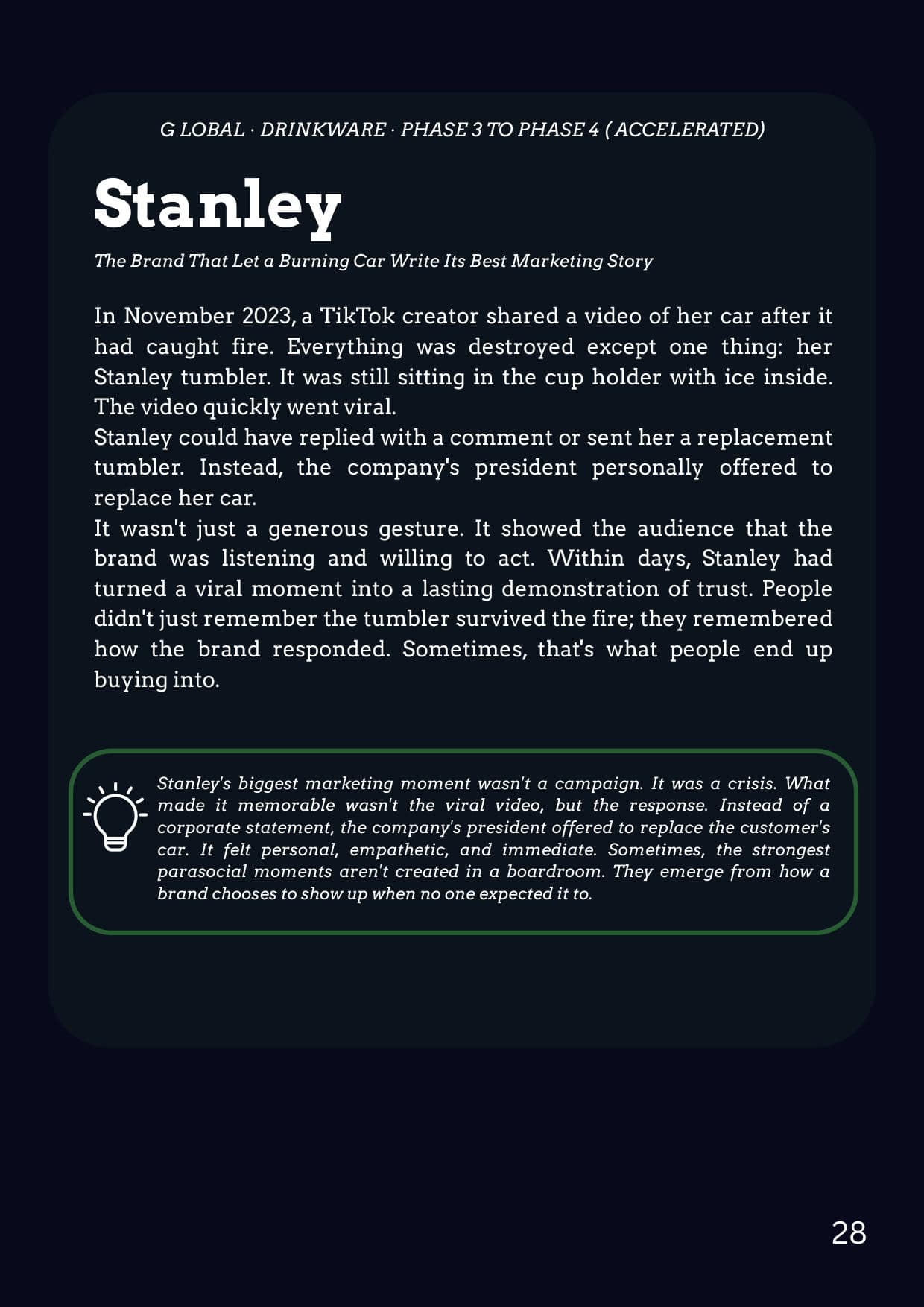 The Parasocial Marketing Whitepaper, page 28
