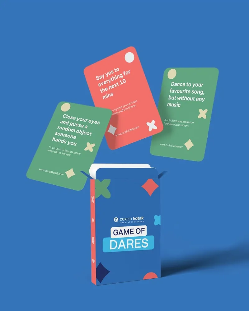Zurich Kotak General Insurance - deck cards